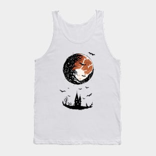 Halloween Moon Tank Top